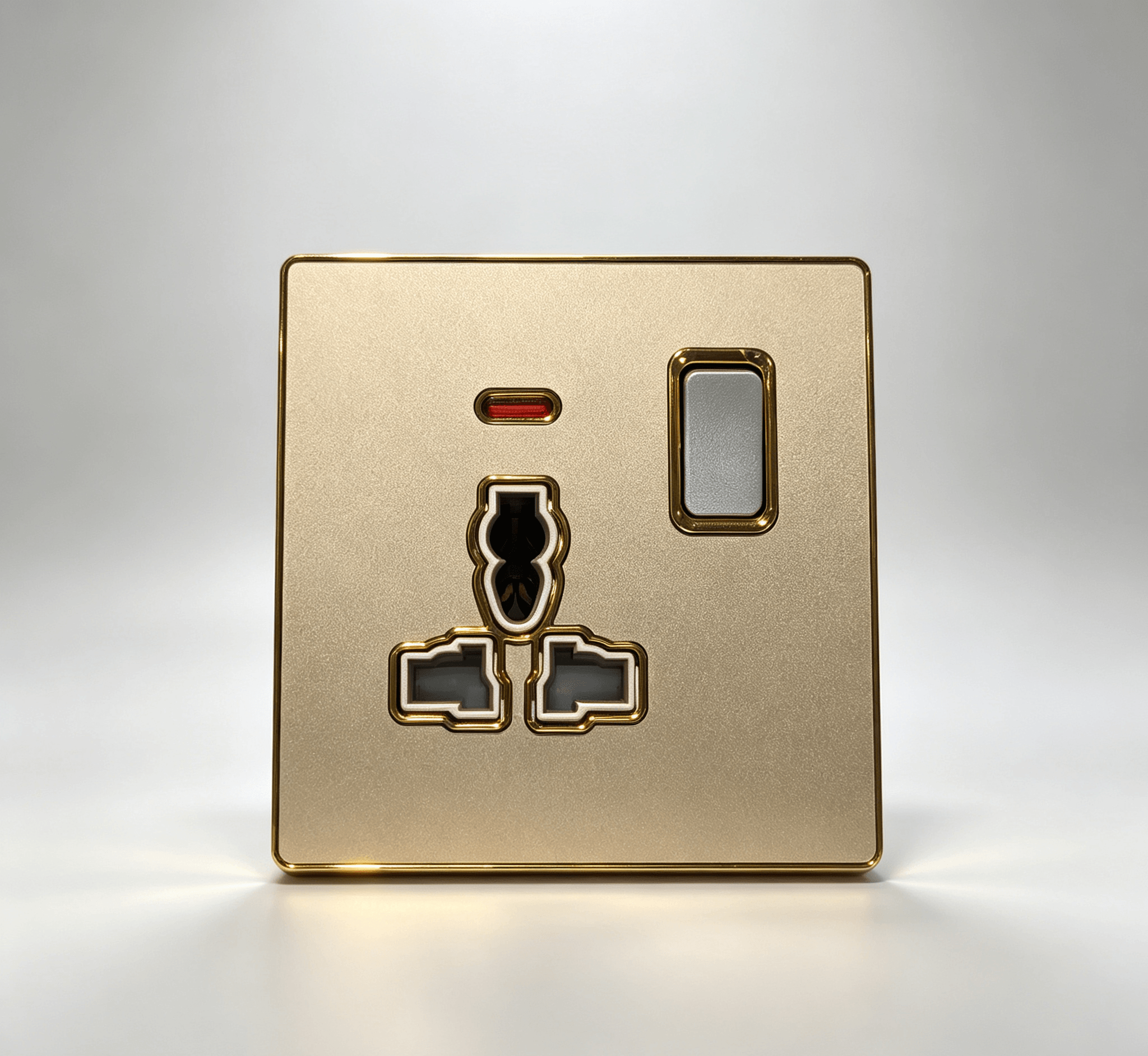 Universal Switch Socket with Neon(A7)(2)